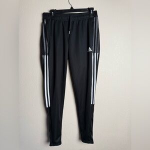 Adidas Men Size Small Aeroready Jogger Track Pants Logo‎ Black